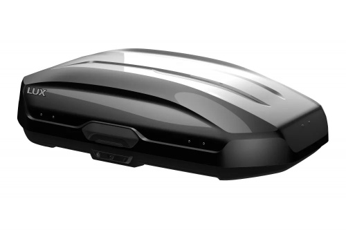 Автобокс LUX TAVR 197 450 л. чёрный глянцевый 1750x850x400 арт. 791057