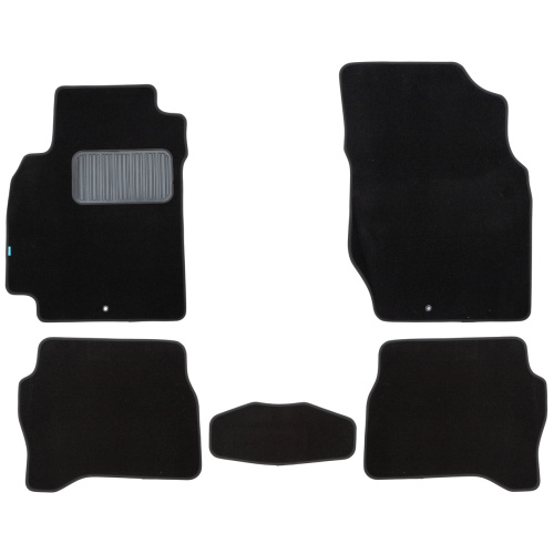 Коврики в салон Nissan Almera Classic 2006-2013, текстильные Klever premium, Черный, Арт. KLEVER03361622110KH