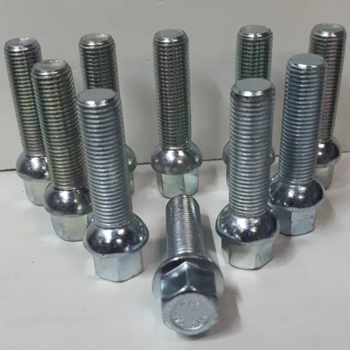 Болт колёсный M14x1.5 Сфера L-45мм Цинк, Ключ 17, Арт. 084177
