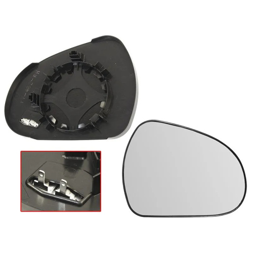 Полотно зеркала  Peugeot 207 I 2006-2009 Хэтчбэк 3 дв. Обогрев/ Сферическое, справа (R) Арт. 6412284