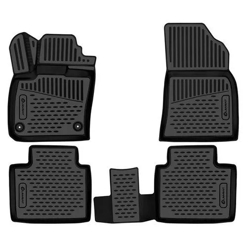 Коврики в салон Geely Monjaro  2024- FL, полиуретан 3D Element, Черный, Арт. ELEMENT3DAN1009210K