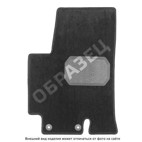 Коврики в салон Foton Tunland G9 2021-, ткань Norplast, Черный, Арт. NPA00VTE260815