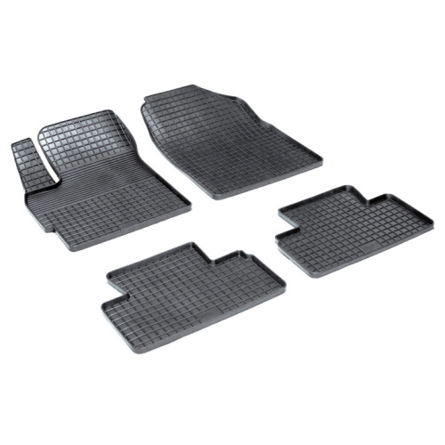 Коврики в салон Mazda CX-7  2006-2009, резина Seintex "сетка", Черный, Арт. 00692