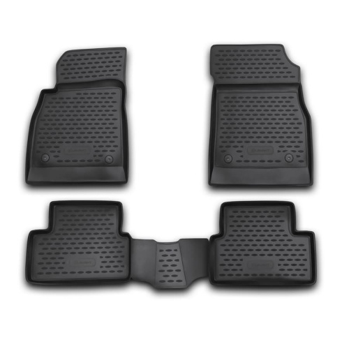 Коврики в салон Chevrolet Cruze 2008-2012 Седан, полиуретан Element, Черный, Арт. NLC.08.13.210k