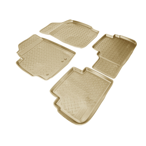Коврики в салон Ford Escape (R3) 2007-2012, полиуретан Norplast, Бежевый, Арт. NPLPO2250B