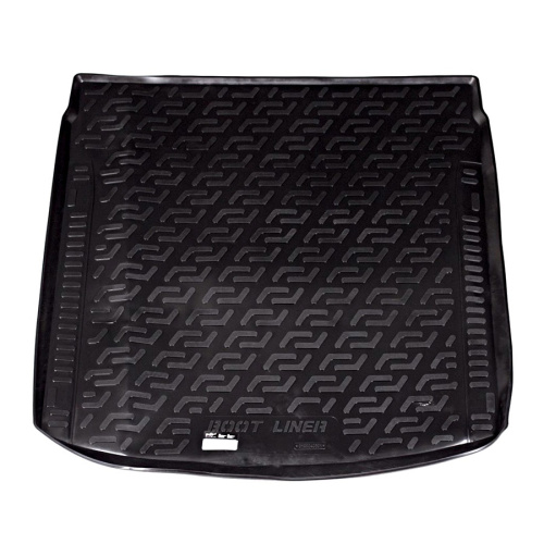 Коврик в багажник Audi A6 (C7) 2011-2014 Седан, пластик, L.Locker, Черный, Арт. 0100040300