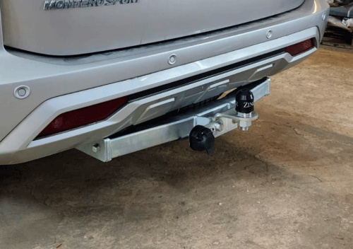 Фаркоп Mitsubishi Pajero Sport III 2019- FL V-2.4, 3.0 MOTODOR Арт. ZM302FE