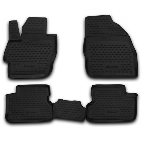 Коврики в салон Mazda 3 (BL) 2008-2011 Седан, полиуретан Element, Черный, Арт. NLC3317210K