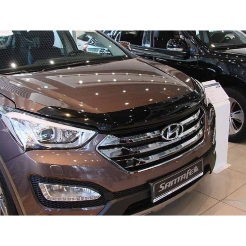 Дефлектор капота SIM для Hyundai Grand Santa Fe, арт.SHYSAN1212
