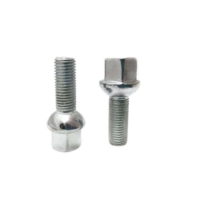 Болт колёсный M14x1.5 Сфера L-35мм Цинк, Ключ 17, SR12 Арт. 084137