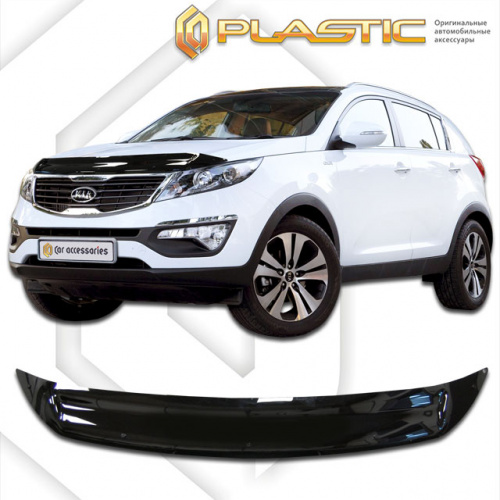 Дефлектор капота Ca-Plastic для Kia Sportage, арт.2010010105471