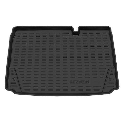 Коврик в багажник Ford EcoSport 2017-2019 FL, пластик Rezkon, Черный, Арт. 5016030200