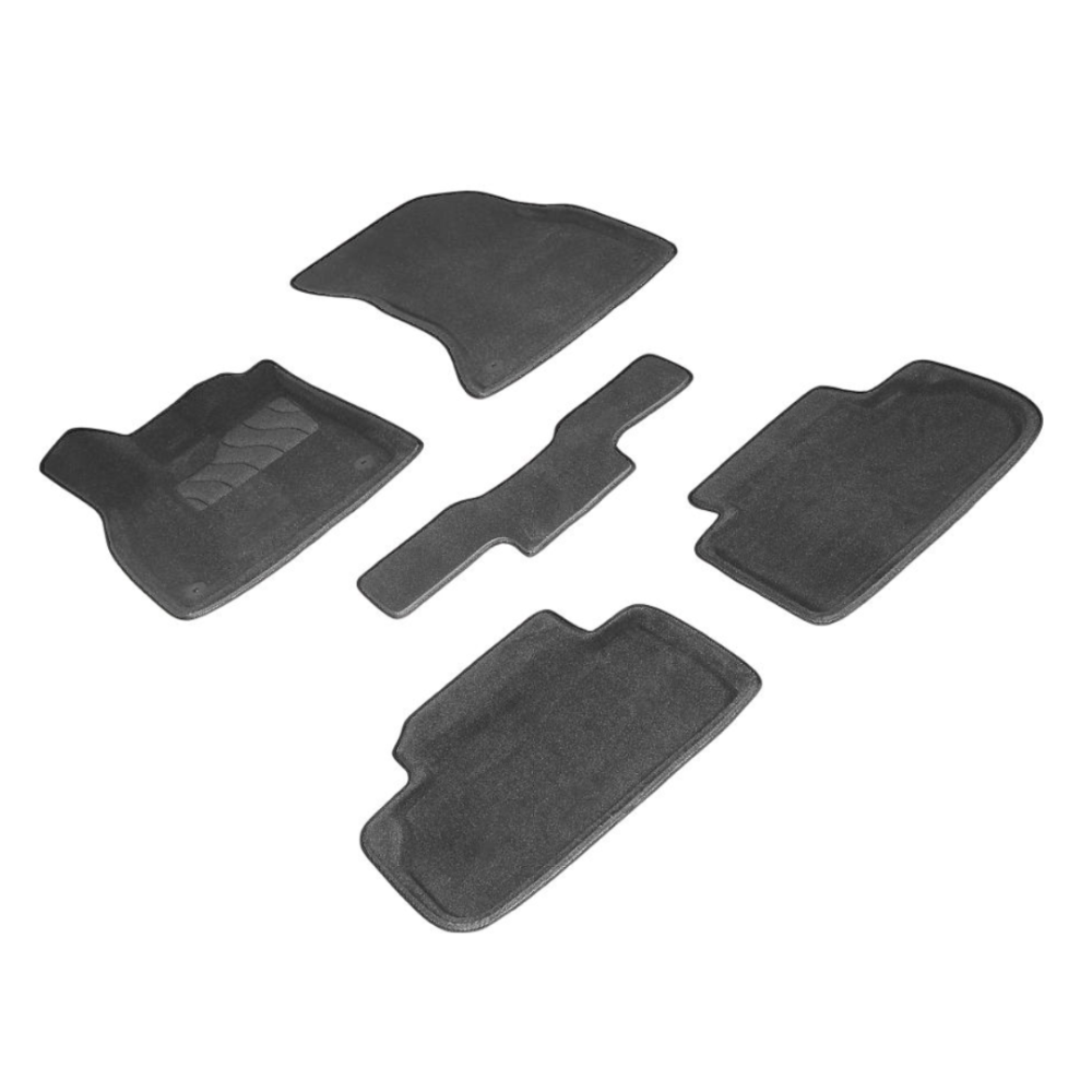 Коврики в салон Audi Q5 (FY) 2020-2024 FL, 3D ткань Seintex , Графит, Арт. 99921