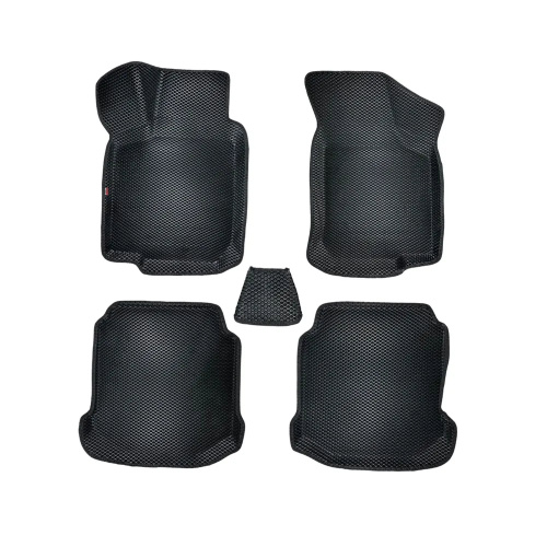Коврики в салон Skoda Octavia (A4) 1996-2000 Универсал, 3D EVA LOCKER, Черный, Арт. EVASKOCTA4