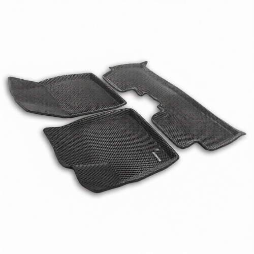 Коврики в салон BYD Yuan Plus 2021-2025, 3D EVA Euromat, Черный, euro-std Арт. EM3DEVA001255