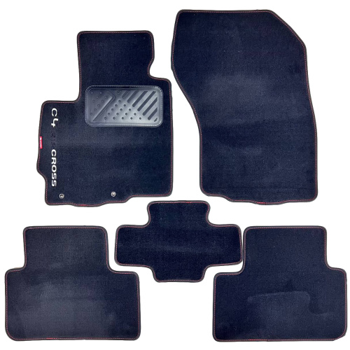 Коврики в салон Citroen C4 Aircross 2012-2017, текстильные Element, Графит, Арт. NLT.10.29.11.111kh