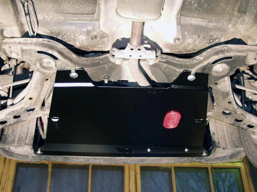 Защита картера двигателя, КПП Kia Picanto I 2004-2007 картера ДВС и КПП V-1,0; 1,1 Арт. 11.0615