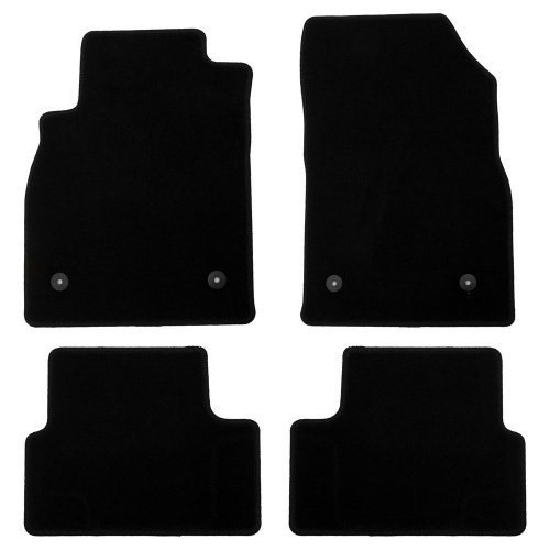 Коврики в салон Opel Astra (J) GTC 2011-2015, текстильные Klever эконом, Черный, Арт. KLEVER01372701200K