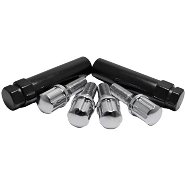 Секретные болты M14x1.5 Конус L-28мм Хром, Ключ 17-19, Арт. 274110SM(BU)