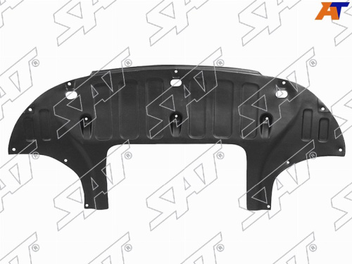 Защита бампера Hyundai Solaris II 2017-2020 V - 1.4; 1.6 Арт. ST-HNS2-025-0-R