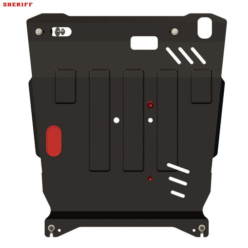 Защита картера двигателя, КПП Citroen C-Crosser 2007-2013 V-2,4; 2,2D Арт. 05.1282