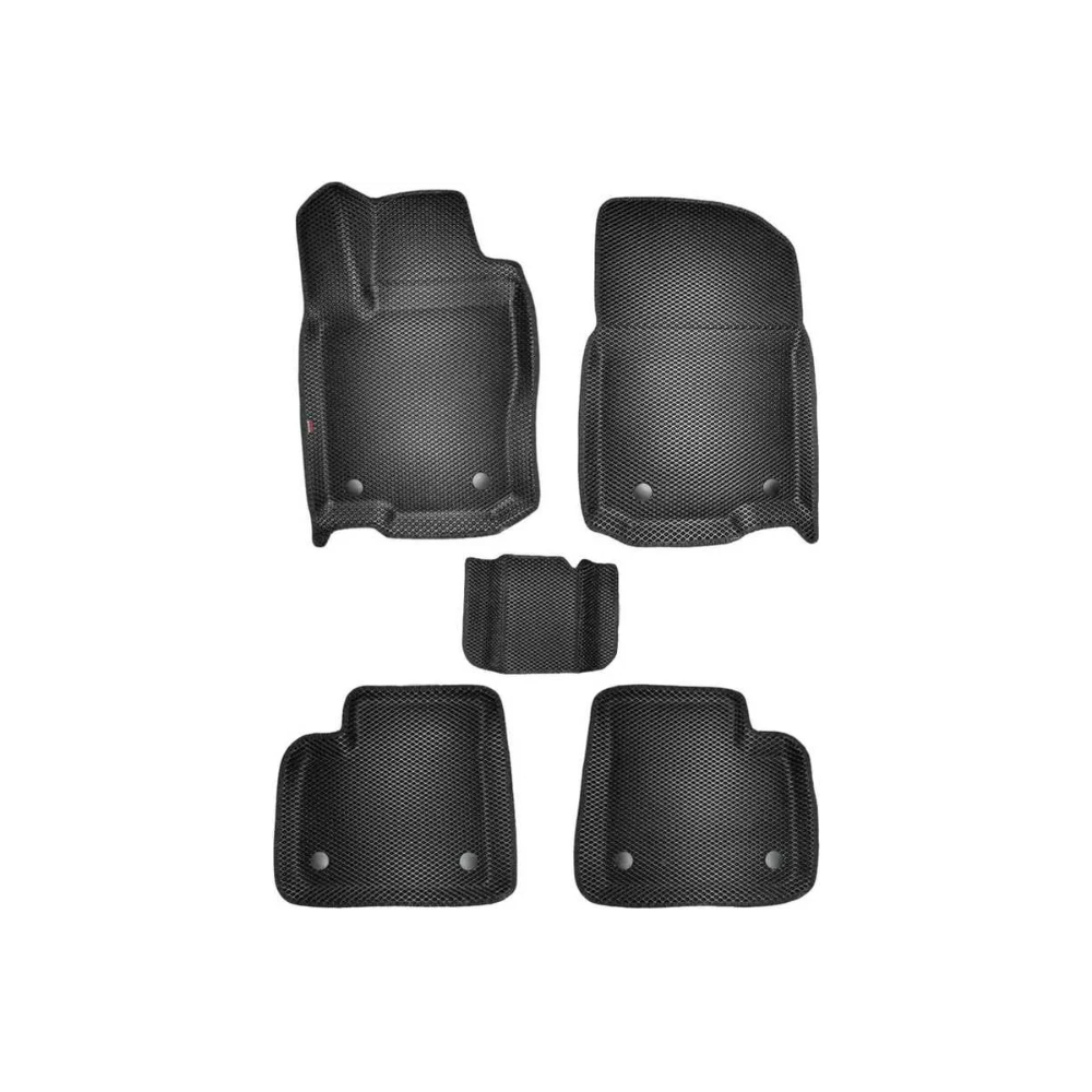 Коврики в салон Mercedes GLE Coupe (C292) 2014-2019, 3D EVA LOCKER, Черный, Арт. EVAMERGLC292