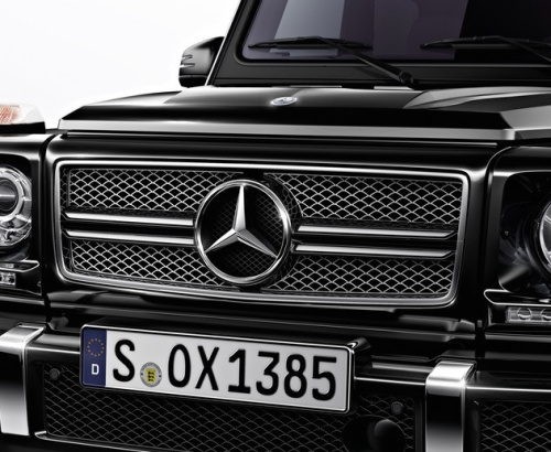 Решетка радиатора  Mercedes G (W463) 1990-2006 3 дв., Центр (C) Арт. A4638880000