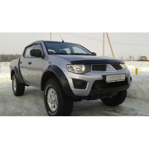 Дефлектор капота SIM для Mitsubishi Pajero Sport, арт.SMIL2000612