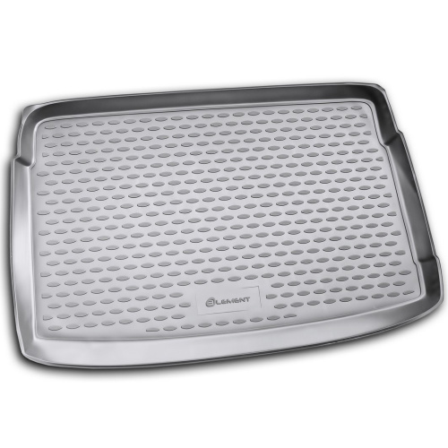 Коврик в багажник Volkswagen Polo  2009-2015 3 дв., полиуретан Element, Черный, верхний Арт. NLC.51.28.BV11