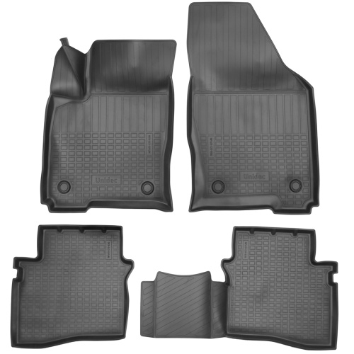 Коврики в салон OMODA S5 2022-, полиуретан Norplast, Черный, Арт. NPA11-C11-630-1