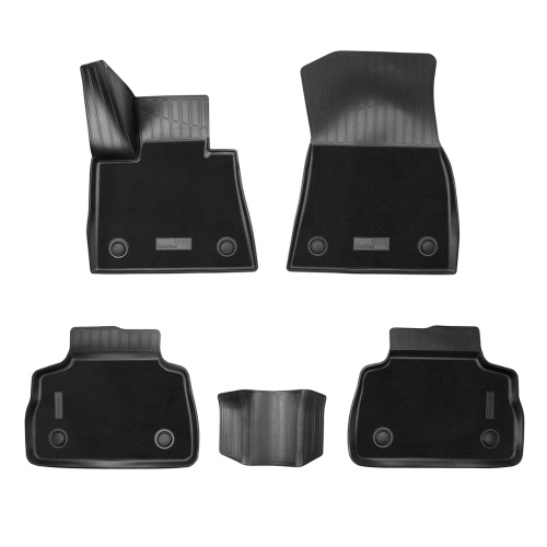 Коврики в салон BMW X6 (G06) 2019-, комбинированные Norplast, Черный, Арт. NPA11C07764CM