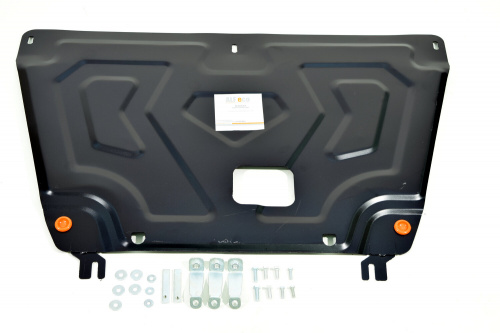 Защита картера двигателя, КПП Hyundai Creta II 2020- V-все, 2WD, 4WD  Арт. ALF1057st
