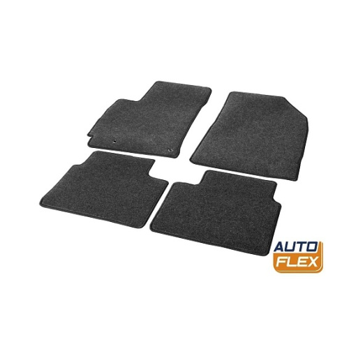 Коврики в салон Kia Cerato  2018-2021, ткань AutoFlex Standart, Графит, Арт. 4280701