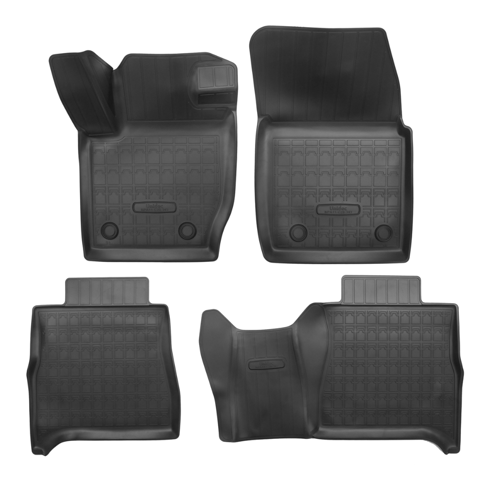 Коврики в салон Haval H5  2024-, полиуретан 3D Norplast, Черный, 3G Арт. NPA11C28343