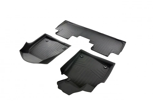 Коврики в салон Lexus RX  2015-2019, резина 3D SRTK LUX, Черный, Арт. 3D.LE.RX.15G.08003