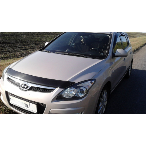 Дефлектор капота SIM для Hyundai i30, арт.SHYI300812