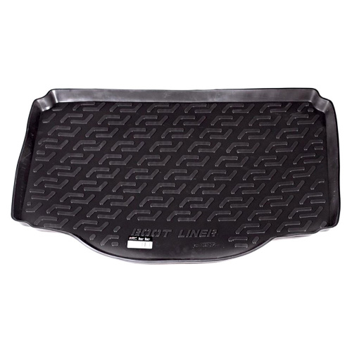 Коврик в багажник Opel Mokka  2012-2016, пластик, L.Locker, Черный, Арт. 0111080100