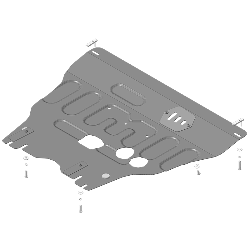 Защита картера двигателя, КПП Honda Fit II 2007-2014 Арт. 70810