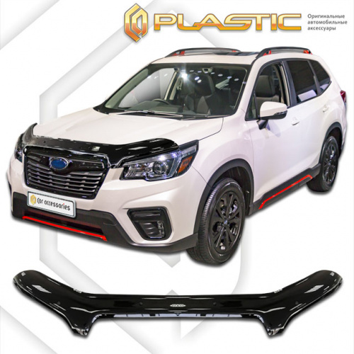 Дефлектор капота Ca-Plastic для Subaru Forester, арт.2010060113952