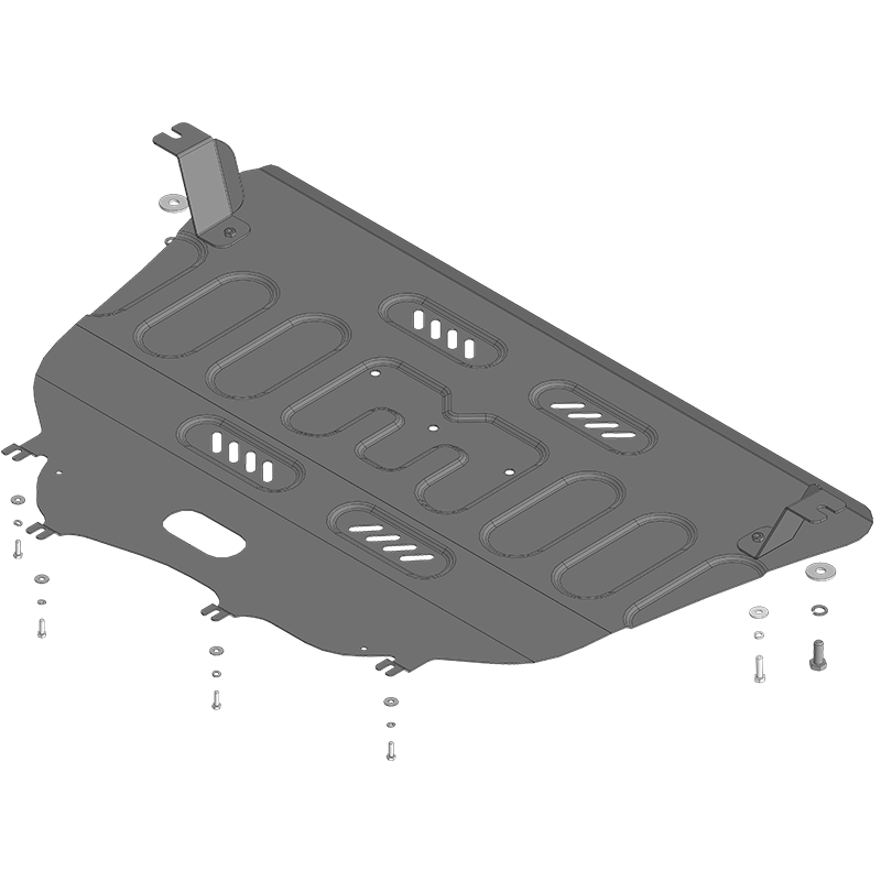 Защита картера двигателя, КПП GAC GS4 2024- Арт. 77806
