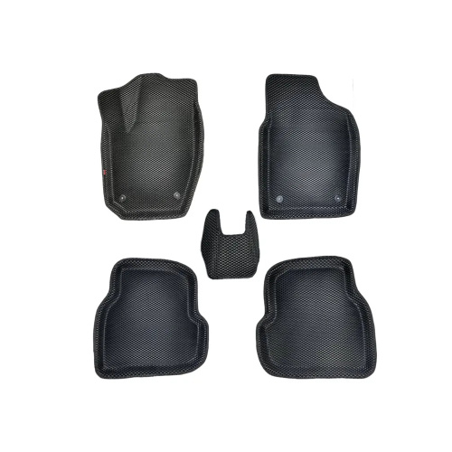 Коврики в салон Volkswagen Polo  2020-2023, 3D EVA LOCKER, Черный, Арт. EVAWVPO20