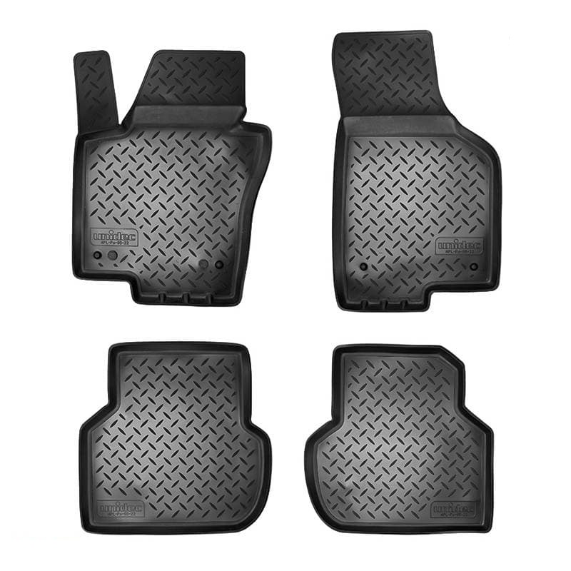 Коврики в салон Volkswagen Jetta  2010-2015 Седан, полиуретан Norplast, Черный, Арт. NPL-Po-95-22