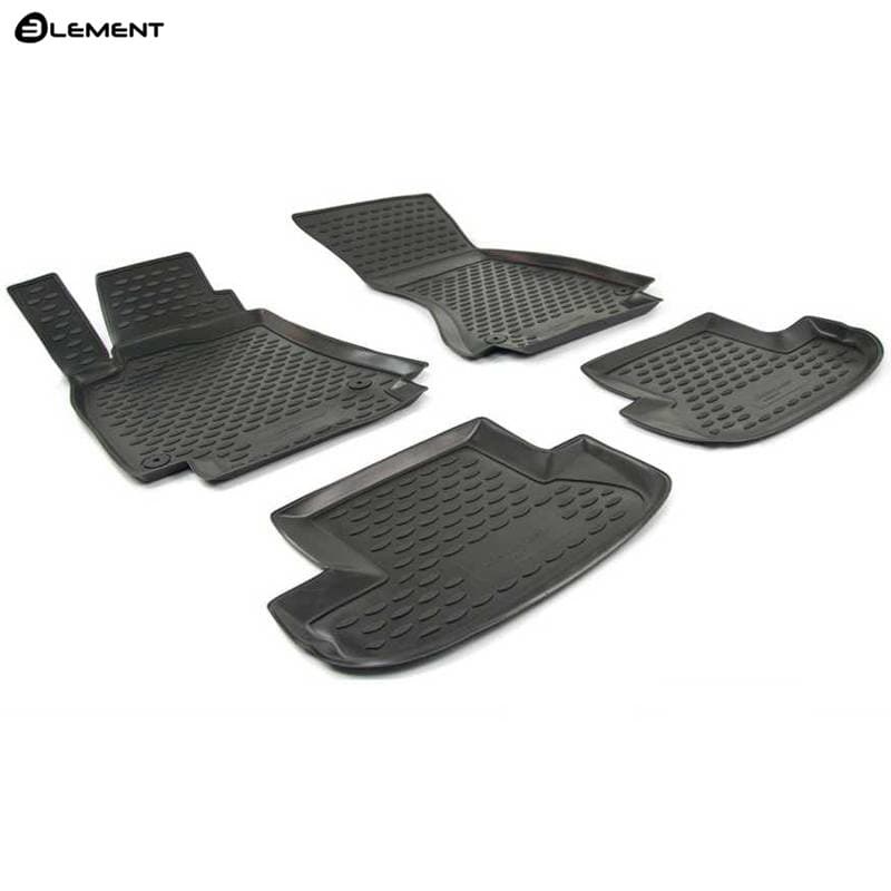 Коврики в салон Audi A5 (8T) 2007-2011 Лифтбек, полиуретан Element, Черный, Арт. NLC.04.11.210