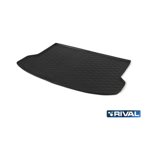 Коврик в багажник Toyota Corolla (E140/E150) 2006-2010 Седан, полиуретан Rival, Черный, Арт. 15702004