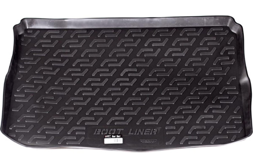 Коврик в багажник Citroen C4  2004-2008 Хэтчбэк 3 дв., пластик, L.Locker, Черный, Арт. 0122020100