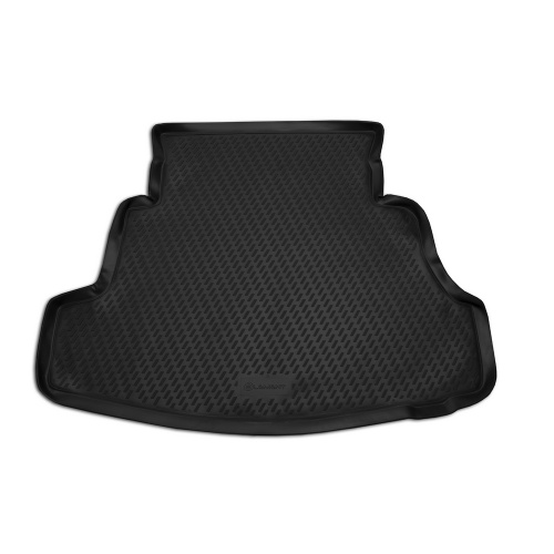Коврик в багажник Nissan Primera (P12) 2001-2008 Седан, полиуретан Element, Черный, Арт. CARNIS00014
