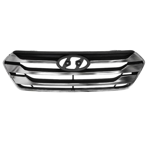 Решетка радиатора  Hyundai Santa Fe (DM) 2012-2016, Центр (C) Арт. STHN670930