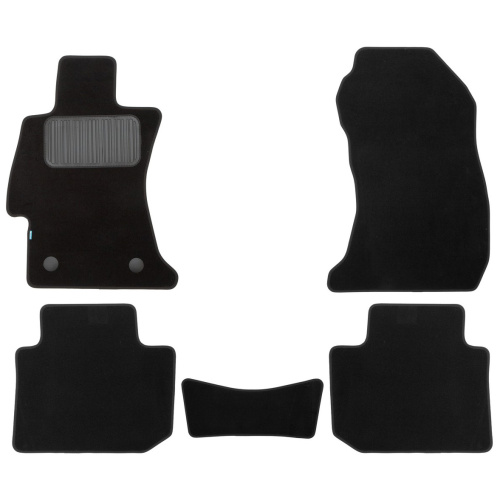 Коврики в салон Subaru   2011-2016, текстильные Klever premium, Черный, Арт. KLEVER03461822110KH