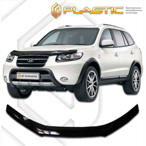 Дефлектор капота Ca-Plastic для Hyundai Santa Fe, арт.20100101037360000000000
