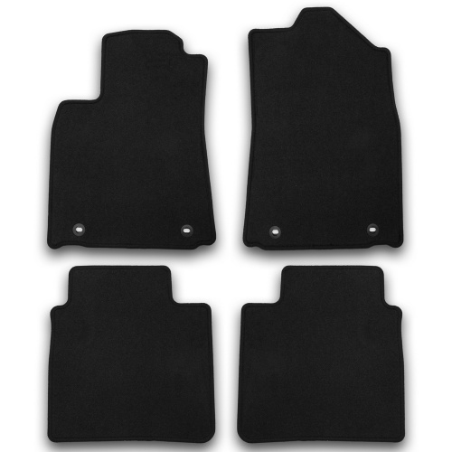 Коврики в салон Lexus ES  2012-2015, текстильные Klever эконом, Черный, Арт. KLEVER01297201200K